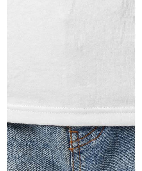 jouetie（ジュエティ）の「カラーブロックT（Tシャツ/カットソー・レディース・ボルドー/オフホワイト/ブラック・MEDIUM）」の8枚目の写真