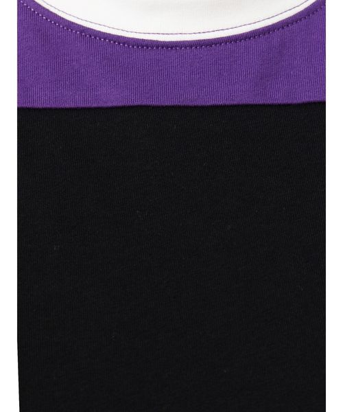 jouetie（ジュエティ）の「カラーブロックT（Tシャツ/カットソー・レディース・ボルドー/オフホワイト/ブラック・MEDIUM）」の19枚目の写真