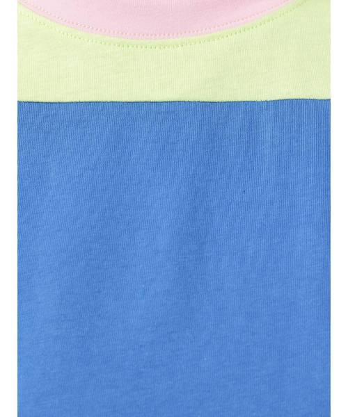 jouetie（ジュエティ）の「カラーブロックT（Tシャツ/カットソー・レディース・ボルドー/オフホワイト/ブラック・MEDIUM）」の6枚目の写真