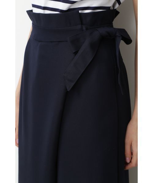 NATURAL BEAUTY BASIC（ナチュラルビューティーベーシック）の「ラップアシメパンツ（その他パンツ・レディース・ネイビー/キャメル・SMALL/MEDIUM/X-SMALL）」の16枚目の写真