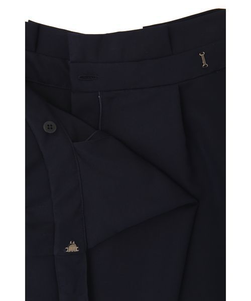 NATURAL BEAUTY BASIC（ナチュラルビューティーベーシック）の「ラップアシメパンツ（その他パンツ・レディース・ネイビー/キャメル・SMALL/MEDIUM/X-SMALL）」の5枚目の写真