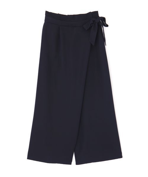 NATURAL BEAUTY BASIC（ナチュラルビューティーベーシック）の「ラップアシメパンツ（その他パンツ・レディース・ネイビー/キャメル・SMALL/MEDIUM/X-SMALL）」の19枚目の写真