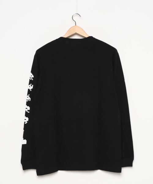 FABRICK（ファブリック）の「LONG SLEEVE TEE "SPACE INVADERS"（Tシャツ/カットソー・メンズ・ホワイト/ブラック・SMALL/MEDIUM/LARGE/X-LARGE）」の3枚目の写真