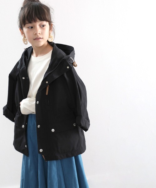 classicalelf（クラシカルエルフ）の「1枚でいいとこどり♪オールシーズン大活躍ボアライナー付き3wayハイブリッドミドル丈マウンテンパーカー(ライナー取外し可)（マウンテンパーカー・レディース・ブラック/ネイビー/ダークカーキ/ライトベージュ/ダークベージュ/アイボリー/ライトカーキ・MEDIUM/LARGE/X-LARGE/XX-LARGE/SMALL）」の13枚目の写真