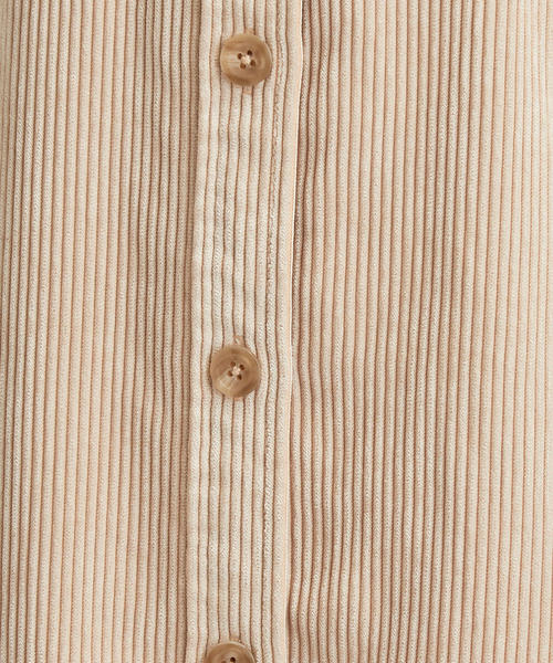 green label relaxing（グリーンレーベルリラクシング）の「SC コーデュロイ ルーズ シャツ（シャツ/ブラウス・レディース・ブラウン/グレー/ベージュ・FREE）」の11枚目の写真