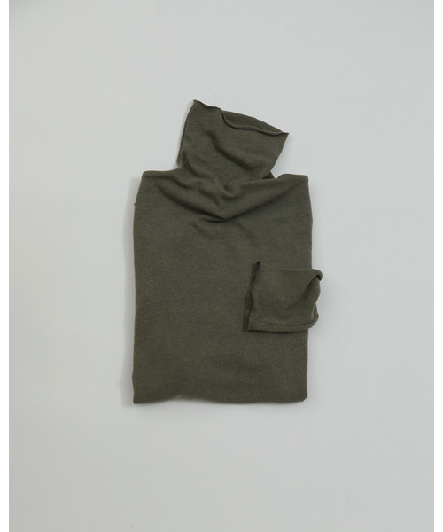 TODAYFUL(トゥデイフル)の「ソフトタッチタートルトップス(Tシャツ/カットソー・レディース・オフホワイト/モスグリーン/チョコ/バーガンディー・FREE)」の11枚目の写真