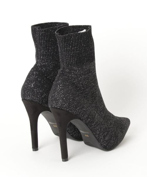 【R&E】ソックスショートブーツ