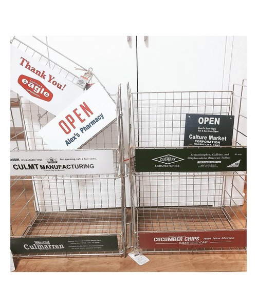 CULTURE MART（カルチャーマート）の「WIRE WALL RACK ワイヤーラック ウォールラック（収納グッズ）」 WEAR