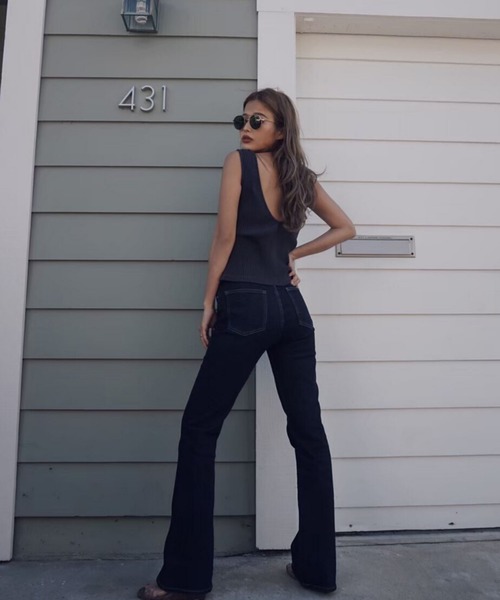 TRUNC 88（トランクエイティーエイト）の「Henry H/W Flare Blue Denim  