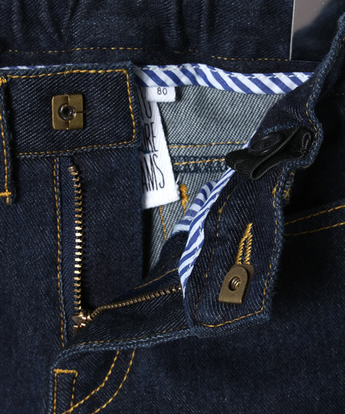 B:MING by BEAMS（ビーミングバイビームス）の「ビーミング by ビームス / 5ポケット 2WAYストレッチパンツ（デニムパンツ・キッズ・ネイビー・110/130/150/100/120/90/140/80）」の10枚目の写真