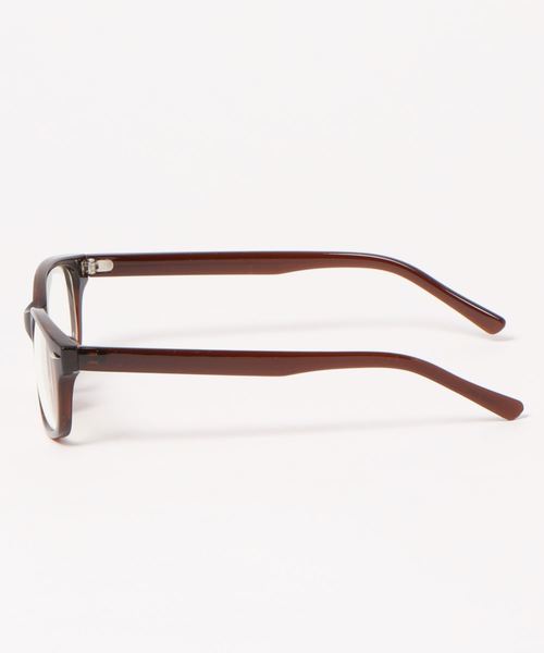 B.I.D.(ビーアイディー)の「スクエアフレームファッショングラス(メガネ・レディース・ブラウン/ライトブルー/マスタード/ブラック/オリーブ/ブラック系その他/その他/オリーブ系/ブルー系/イエロー系/シャンパン/ライトグレー/ライトブラウン・FREE)」の14枚目の写真