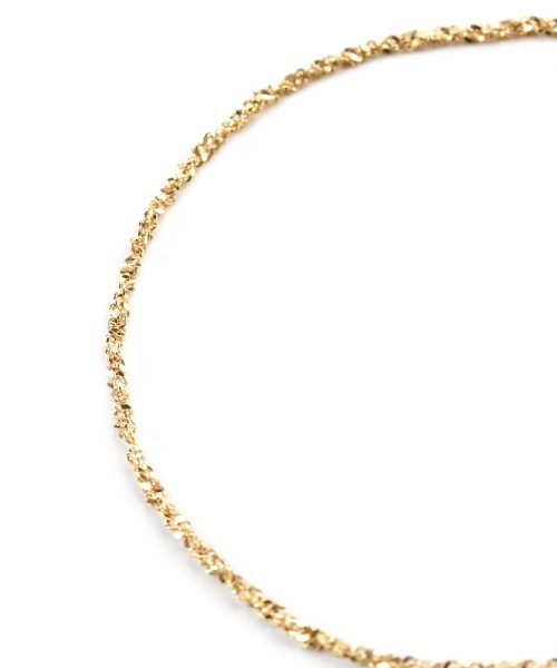 colleca la（コレカラ）の「サンドチェーンブレスレット（ブレスレット・レディース・シルバー/ゴールド・ﾌﾘ-）」の4枚目の写真