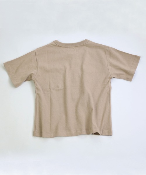 Lee（リー）の「LEE/リー デニムポケットTシャツ（Tシャツ/カットソー・キッズ・ベージュ/ネイビー/ホワイト・150cm/110cm/130cm/140cm/120cm）」の9枚目の写真