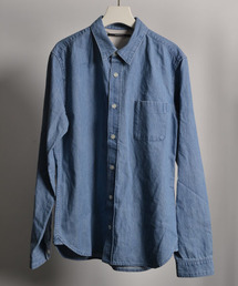 AMERICAN RAG CIE | AMERICAN RAG CIE ライトオンスデニムシャツ 107-AHP-M142-SH069(シャツ/ブラウス)