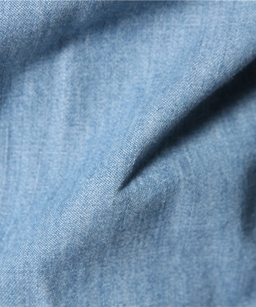 AMERICAN RAG CIE(アメリカンラグシー)の「AMERICAN RAG CIE ライトオンスデニムシャツ 107-AHP-M142-SH069(シャツ/ブラウス・メンズ・サックスブルー/インディゴブルー・1/2/3)」の14枚目の写真