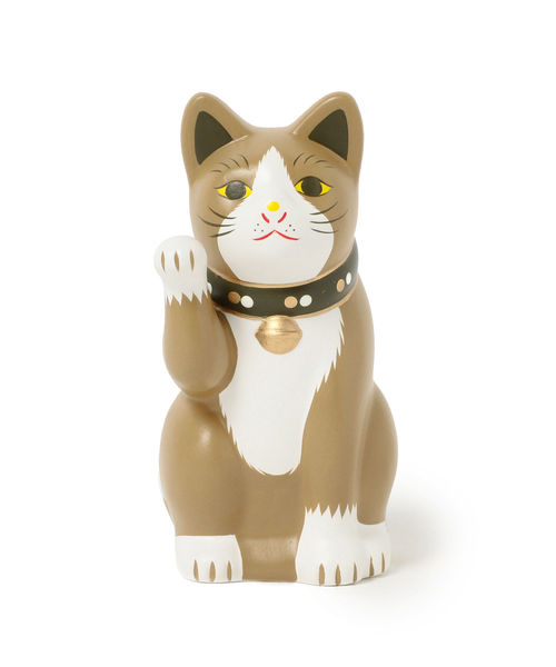 WEB限定】中外陶園 × BEAMS JAPAN / まねき猫 錦彩 右手 3号