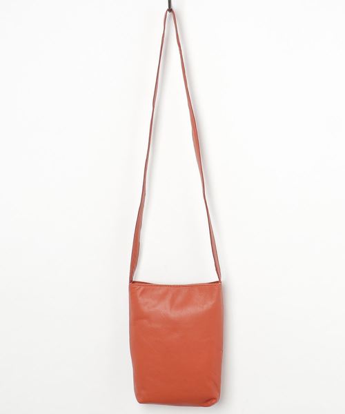 TASINAMI（タシナミ）の「TASINAMI スムースレザーコートポケットバッグ (TA-2011)（ショルダーバッグ・レディース・ワイン/イエロー/グレー/ブラック/オレンジ/ベージュ/カーキ・FREE）」の10枚目の写真