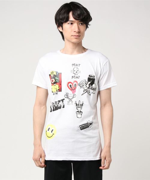 Tract(トラクト)の「ELECTIC T-SHIRT(Tシャツ/カットソー)」|ホワイト
