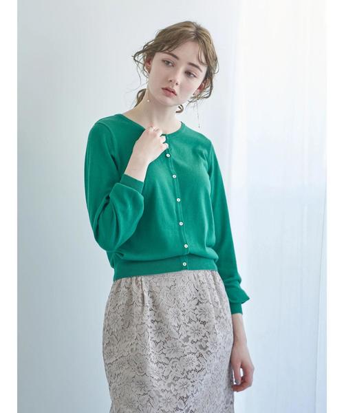 売り切れました。アースミュージック&エコロジー カーディガン アソートキラキラボタンカーディガン/earth music&ecology