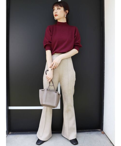 MURUA(ムルーア)の「ストレッチブーツ(ブーツ・レディース・アイボリー/ブラック/ブラウン・35/36/37)」の22枚目の写真