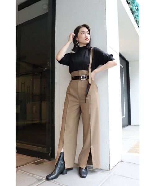 MURUA(ムルーア)の「ストレッチブーツ(ブーツ・レディース・アイボリー/ブラック/ブラウン・35/36/37)」の21枚目の写真