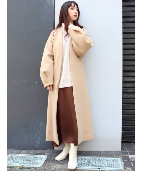 MURUA(ムルーア)の「ストレッチブーツ(ブーツ・レディース・アイボリー/ブラック/ブラウン・35/36/37)」の9枚目の写真