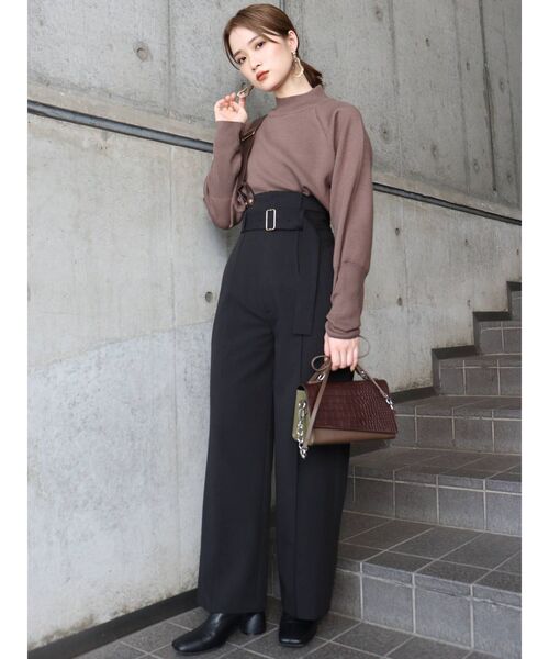 MURUA(ムルーア)の「ストレッチブーツ(ブーツ・レディース・アイボリー/ブラック/ブラウン・35/36/37)」の5枚目の写真