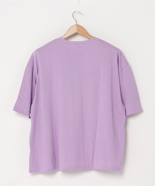 DING(ディング)の「DING/Together Tシャツ(Tシャツ/カットソー・レディース・パープル/ホワイト/スミクロ・FREE)」の9枚目の写真