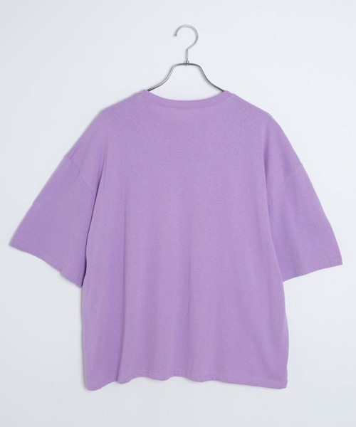 DING(ディング)の「DING/Together Tシャツ(Tシャツ/カットソー・レディース・パープル/ホワイト/スミクロ・FREE)」の10枚目の写真