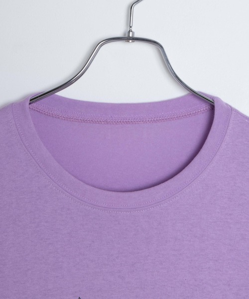 DING(ディング)の「DING/Together Tシャツ(Tシャツ/カットソー・レディース・パープル/ホワイト/スミクロ・FREE)」の11枚目の写真