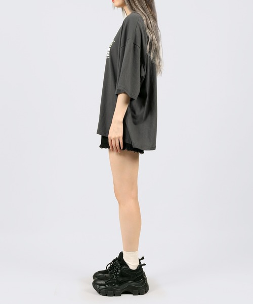 DING(ディング)の「DING/Together Tシャツ(Tシャツ/カットソー・レディース・パープル/ホワイト/スミクロ・FREE)」の18枚目の写真