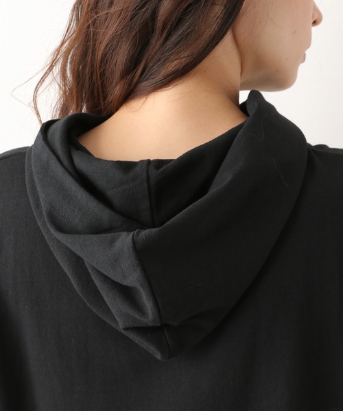 LEPSIM（レプシィム）の「リラックスライトプルパーカー　893678（Tシャツ/カットソー・レディース・ブラック/オフホワイト/カーキ/モカ・MEDIUM/LARGE）」の16枚目の写真