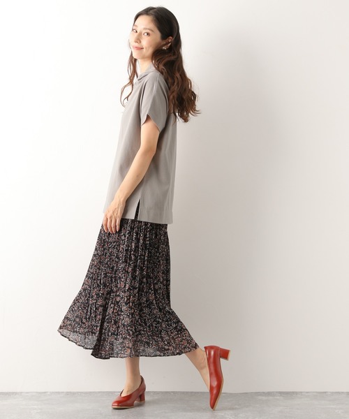 LEPSIM（レプシィム）の「リラックスライトプルパーカー　893678（Tシャツ/カットソー・レディース・ブラック/オフホワイト/カーキ/モカ・MEDIUM/LARGE）」の15枚目の写真