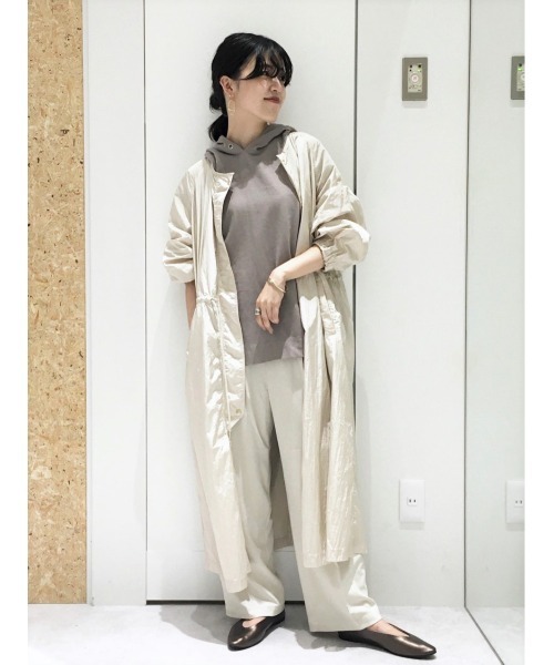 LEPSIM（レプシィム）の「リラックスライトプルパーカー　893678（Tシャツ/カットソー・レディース・ブラック/オフホワイト/カーキ/モカ・MEDIUM/LARGE）」の21枚目の写真