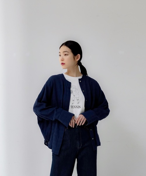 セール Conges Payes ノーカラーオーバーシャツ シャツ ブラウス Conges Payes Adieu Tristesse コンジェ ペイエ アデュートリステス のファッション通販 Zozotown セール Conges Payes ノーカラーオーバーシャツ シャツ ブラウス Conges Payes Adieu Tristesse コンジェ ペイエ アデュートリステス のファッション通販 Zozotown