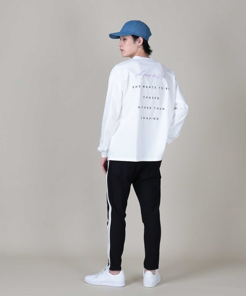 BACK NUMBER(バックナンバー)の「【BACK NUMBER】ガールズプリントロンT(Tシャツ/カットソー・メンズ・ベージュ/ブラック/ホワイト・L/XL/M)」の12枚目の写真