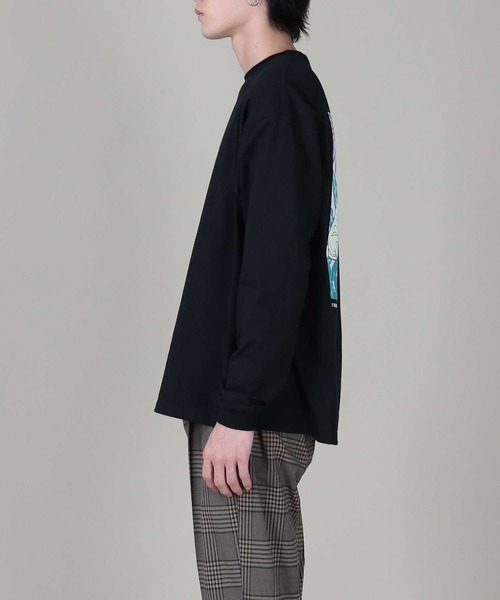 BACK NUMBER(バックナンバー)の「【BACK NUMBER】ガールズプリントロンT(Tシャツ/カットソー・メンズ・ベージュ/ブラック/ホワイト・L/XL/M)」の20枚目の写真