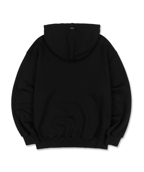 SCULPTOR スカルプター パーカー ブラック SCULPTOR（スカルプター）の「3D EMBROIDERY LOGO HOODIE/3Dエン