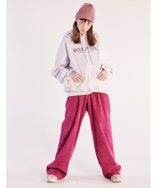 SCULPTOR（スカルプター）の「3D EMBROIDERY LOGO HOODIE/3Dエン
