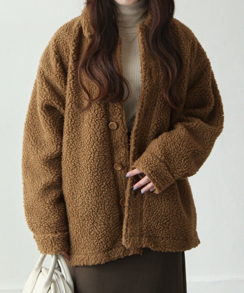 Chillfar（チルファー）の「襟付きボアジャケット（ブルゾン）」 - WEAR