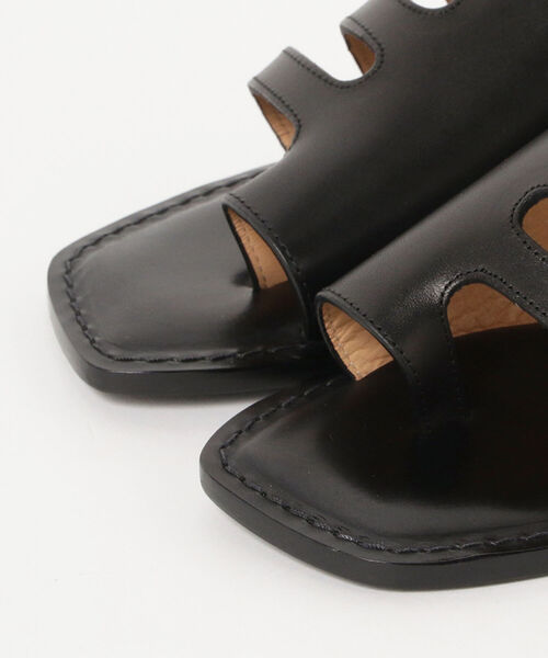 Ray BEAMS（レイビームス）の「CORSO ROMA 9 / FLAT サンダル（サンダル・レディース・ブラック/ブラウン系その他3・37/36/38/39）」の7枚目の写真