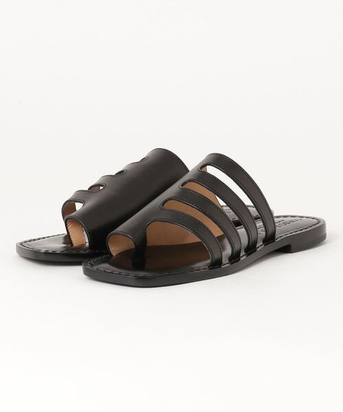 Ray BEAMS（レイビームス）の「CORSO ROMA 9 / FLAT サンダル（サンダル・レディース・ブラック/ブラウン系その他3・37/36/38/39）」の19枚目の写真