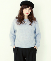 Another Edition | ジャカードナンバープルオーバー/AE JQ NUMBER PO(ニット/セーター)