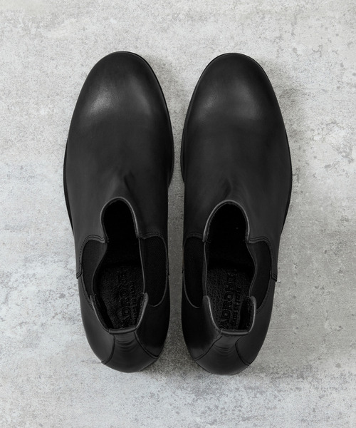 PADRONE（パドローネ）の「PADRONE パドローネ / BL SIDE GORE BOOTS サイドゴアレザーヒールブーツ / PU8394-1101（ブーツ・メンズ・ブラック/ブラック系その他/アッシュブラウン・40/41/42/43）」の18枚目の写真