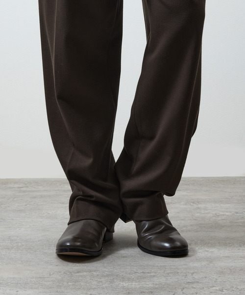 PADRONE（パドローネ）の「PADRONE パドローネ / BL SIDE GORE BOOTS サイドゴアレザーヒールブーツ / PU8394-1101（ブーツ・メンズ・ブラック/ブラック系その他/アッシュブラウン・40/41/42/43）」の20枚目の写真