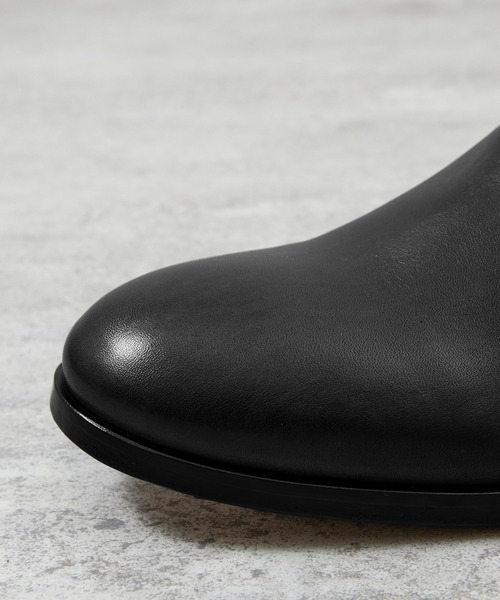 PADRONE（パドローネ）の「PADRONE パドローネ / BL SIDE GORE BOOTS サイドゴアレザーヒールブーツ / PU8394-1101（ブーツ・メンズ・ブラック/ブラック系その他/アッシュブラウン・40/41/42/43）」の11枚目の写真