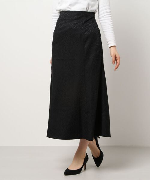 apres jour mignon（アプレジュールミニョン）の「ジャガードマーメイドスカート【ZOZOTOWN限定アイテム】（スカート・レディース・グレー/ブラック/ライトベージュ・フリー/X-LARGE）」の11枚目の写真