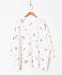 HOLIDAY | SUPER FINE DRY BIG T-SHIRT (FLOWER) スーパーファインドライビッグTシャツ (フラワー)(Tシャツ/カットソー)