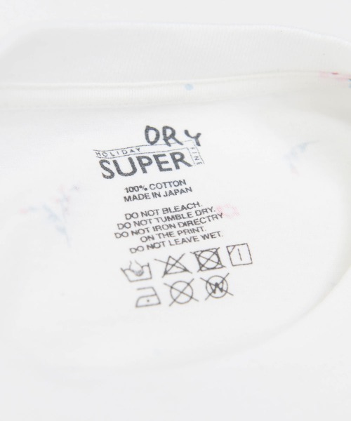 HOLIDAY（ホリデイ）の「SUPER FINE DRY BIG T-SHIRT (FLOWER) スーパーファインドライビッグTシャツ (フラワー)（Tシャツ/カットソー・レディース・その他・ONE SIZE）」の6枚目の写真