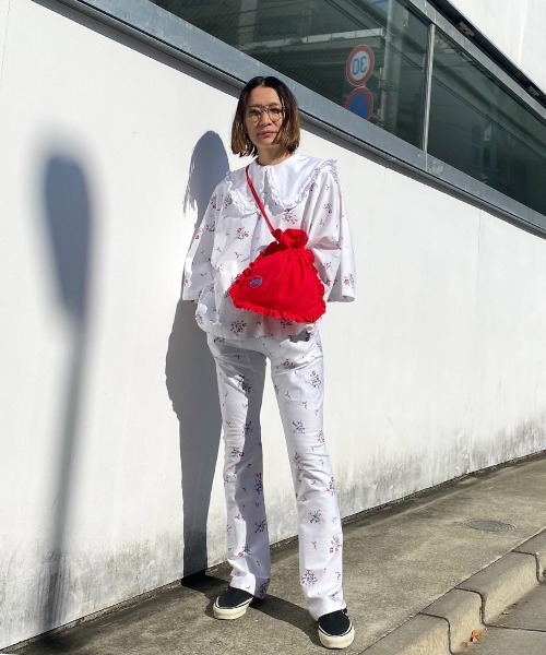 HOLIDAY（ホリデイ）の「SUPER FINE DRY BIG T-SHIRT (FLOWER) スーパーファインドライビッグTシャツ (フラワー)（Tシャツ/カットソー・レディース・その他・ONE SIZE）」の5枚目の写真